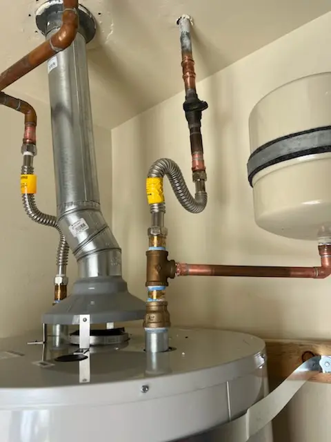 Water heater installation and plumbing repair in Cherry Hill Mall